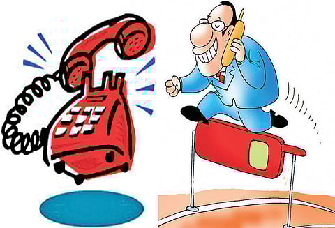 ஜனவரி இறுதி நிலவரம் தொலைபேசி இணைப்புகளின் மொத்த எண்ணிக்கை 120.38 கோடி