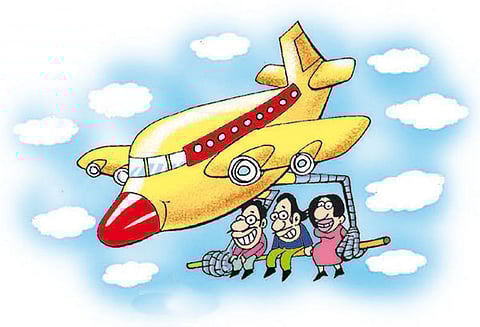 பிப்ரவரி மாதத்தில் உள்நாட்டு விமான பயணிகள் எண்ணிக்கை 5.6% அதிகரிப்பு