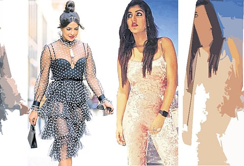 கவர்ச்சி படங்கள் வெளியிட்ட பிரியங்கா சோப்ரா, யாஷிகாவை விமர்சித்த ரசிகர்கள்