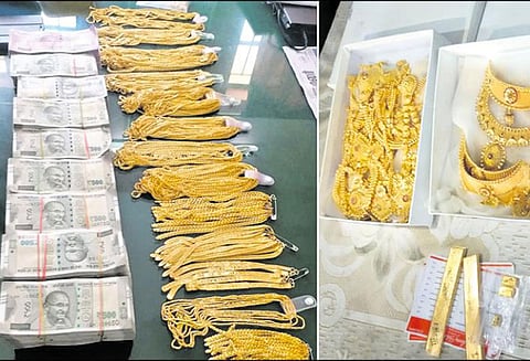 சென்னையில் தேர்தல் பறக்கும் படை அதிரடி சோதனை: 8 கிலோ தங்கம், 83 கிலோ வெள்ளி பறிமுதல் ரூ.66 லட்சமும் சிக்கியது