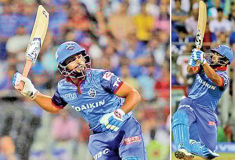 ஐ.பி.எல். கிரிக்கெட்: மும்பையை வீழ்த்தியது டெல்லி ரிஷாப் பான்ட் 18 பந்தில் அரைசதம் விளாசினார்