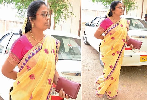 மாணவிகளை தவறான பாதைக்கு அழைத்ததாக வழக்கு: ஸ்ரீவில்லிபுத்தூர் கோர்ட்டில் நிர்மலாதேவி ஆஜர்