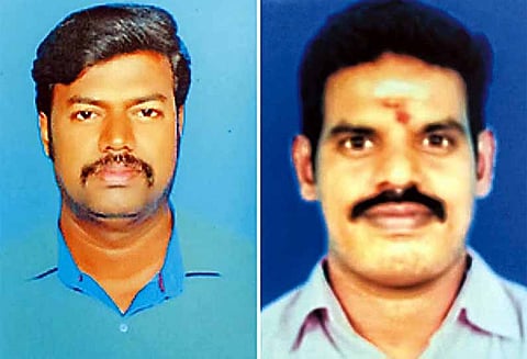 உளுந்தூர்பேட்டை அருகே, மோட்டார் சைக்கிள் மீது லாரி மோதல்; டாஸ்மாக் ஊழியர்கள் 2 பேர் பலி