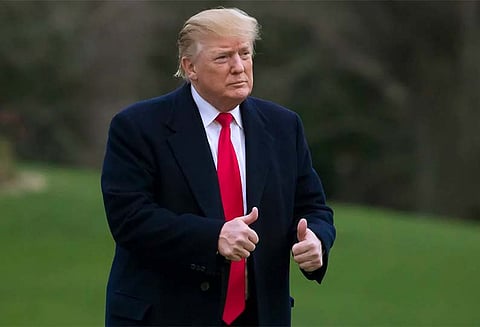 சீனா உடனான வர்த்தக பேச்சில் நல்ல முன்னேற்றம் - டிரம்ப் பேட்டி