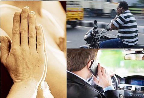 இருகரம் கூப்பி வேண்டுகிறோம்: ‘செல்போனில் பேசியபடி வாகனம் ஓட்டாதீர்கள்’ ஐகோர்ட்டு நீதிபதிகள் உருக்கம்
