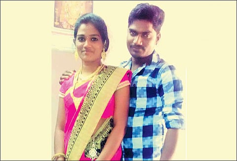 திருமணமான 3 மாதத்தில் சம்பவம் காதல் மனைவியை கத்தியால் குத்தி கொன்ற வாலிபர்