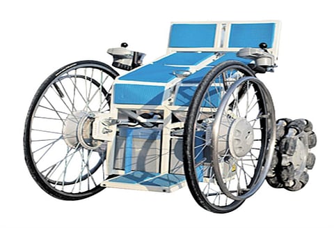 வானவில் : மாற்றுத் திறனாளிகளுக்கு ‘லாட் ரோலர்’ சக்கர நாற்காலி