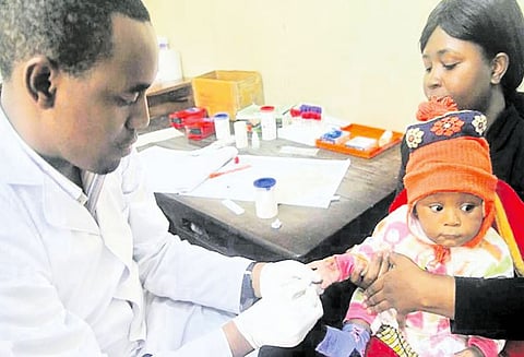 மலேரியாவை தடுப்பதற்கு தடுப்பூசி