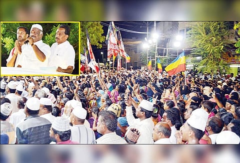 ஆயிரம் ஸ்டாலின்- தினகரன் வந்தாலும் அ.தி.மு.க. ஆட்சியை அசைக்க முடியாது - அரவக்குறிச்சியில் ஓ.பன்னீர்செல்வம் ஆவேச பேச்சு