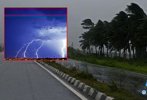 இடி, பலத்த காற்றுடன் நெல்லை உள்பட 9 மாவட்டங்களில் இன்று மழை பெய்யும் வானிலை ஆய்வு மையம் தகவல்