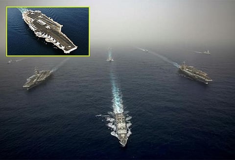 ஈரான் மீது அமெரிக்கா போர் தொடுக்குமா? - போர்க்கப்பல்கள், விமானங்கள், தளவாடங்கள் விரைவு