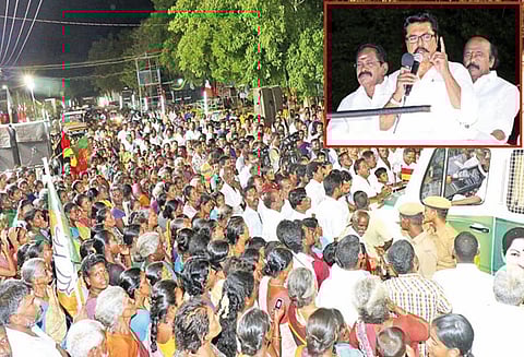 மு.க.ஸ்டாலினின் முதல்-அமைச்சர் கனவு பலிக்காது - சரத்குமார் பேச்சு