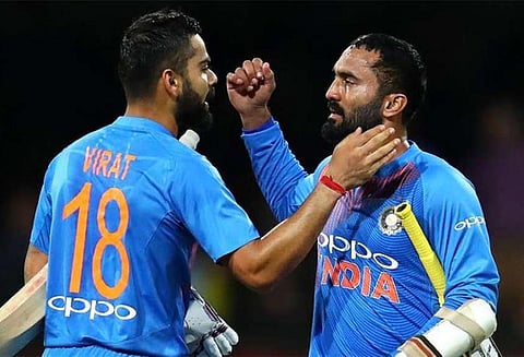 ரிஷாப் பான்டுக்கு பதிலாக தினேஷ் கார்த்திக்கை தேர்வு செய்தது ஏன்? - கேப்டன் விராட்கோலி விளக்கம்