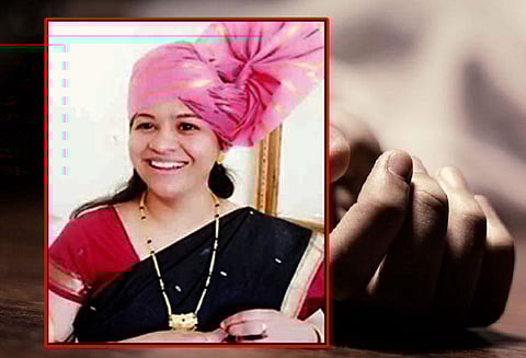 விஜயாப்புரா அருகே காங்கிரஸ் பெண் பிரமுகர் பிணமாக மீட்பு கொலையா? போலீஸ் விசாரணை