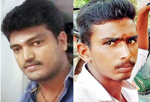 கூடலூர் அருகே, மோட்டார் சைக்கிள்கள் மோதி 2 பேர் பலி