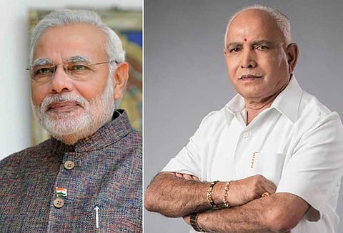 கர்நாடகத்தில் ஊரடங்கை கடுமையாக அமல்படுத்த வேண்டும் - எடியூரப்பாவுக்கு பிரதமர் மோடி உத்தரவு