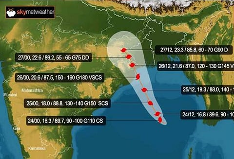 யாஸ் புயல் தம்ரா துறைமுகம் அருகே இன்று காலை தீவிரமடையும்: இந்திய வானிலை ஆய்வு மையம்
