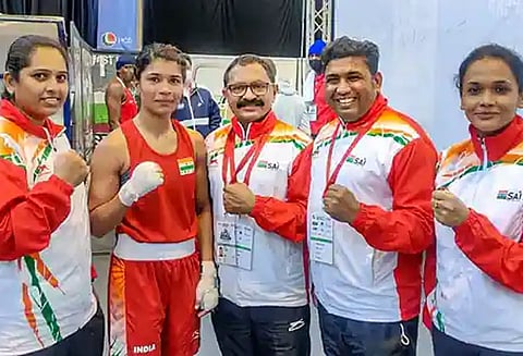 சர்வதேச குத்துச்சண்டை: இந்திய வீராங்கனைகள் நிஹாத், நித்துவுக்கு தங்கப்பதக்கம்