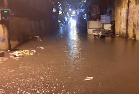 கள்ளக்குறிச்சியில் திடீர் மழை சாலைகளில் வெள்ளப்பெருக்கு பொதுமக்கள் அவதி