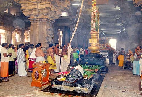 பங்குனி பிரம்மோற்சவ விழா கொடியேற்றம்