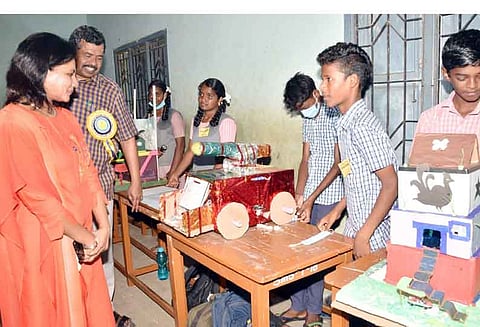 புதுக்கோட்டையில் அறிவியல் கண்காட்சி