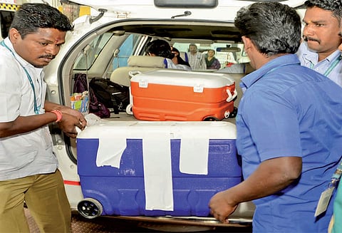 புதுச்சேரியில் இருந்து மதுரைக்கு 3 மணி நேரத்தில் வந்த கல்லீரல்