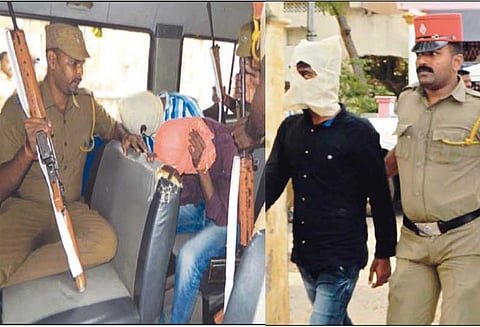 முன்னாள் அமைச்சர் வி.எம்.சி.சிவக்குமார் கொலைவழக்கு: மேலும் 2 வாலிபர்கள் கோர்ட்டில் சரண் சிறையில் அடைக்கப்பட்டனர்