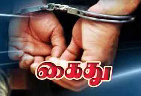 போலீஸ் சப்–இன்ஸ்பெக்டரை தாக்கிய முன்னாள் ராணுவ வீரர் கைது