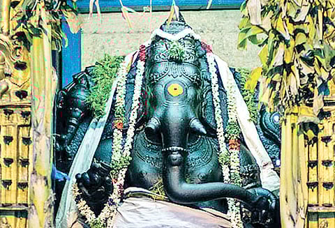 தெப்பக்குளத்தில் கிடைத்த விநாயகர்