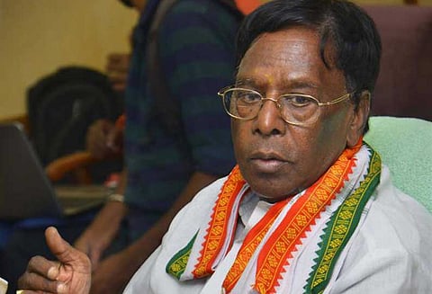 காரைக்காலில் ஹைட்ரோ கார்பன் வாயு எடுக்கும் திட்டத்தை ஏற்கமுடியாது நாராயணசாமி எதிர்ப்பு