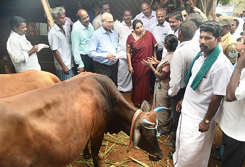 வறட்சி பாதித்த பகுதிகளை பார்வையிட்ட மத்திய குழுவினரிடம் விவசாயிகள் கண்ணீர்