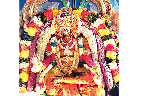 அம்மையநாயக்கனூரில் முத்துமாரியம்மன் கோவில் பங்குனி திருவிழா
