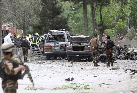 ஆப்கானிஸ்தானில் நேட்டோ படையை குறிவைத்து பயங்கரவாதிகள் தாக்குதல் 8 பேர் உயிரிழப்பு