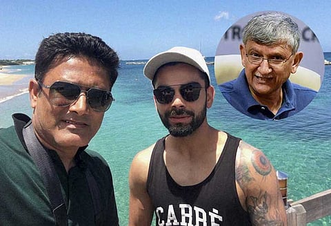 அனில் கும்ப்ளேவை நியமிக்கும்போதே கோலி எதிர்த்தார்: அஜய் ஷிர்கே சொல்கிறார்