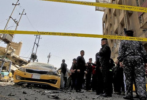 பாக்தாத்தில் தற்கொலைபடை பயங்கரவாதி வெடிகுண்டை வெடிக்க செய்ததில் 11 பேர் உயிரிழப்பு