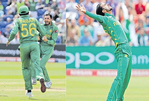 சாம்பியன்ஸ் கோப்பை கிரிக்கெட்: இறுதிப்போட்டிக்குள் நுழைந்தது, பாகிஸ்தான் இங்கிலாந்தை தோற்கடித்தது