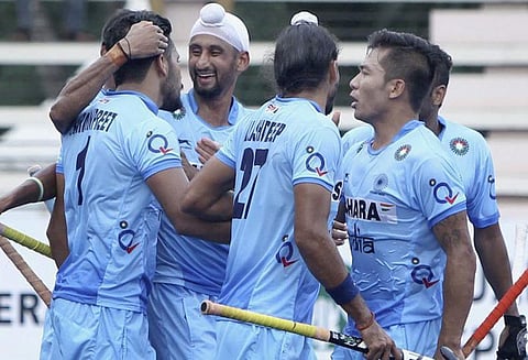 உலக ஆக்கி லீக்:பாகிஸ்தானை வீழ்த்தி இந்திய அணி வெற்றி