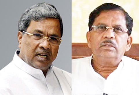 மந்திரிசபை மாற்றம் தொடர்பாக பரமேஸ்வருடன், முதல்–மந்திரி ரகசிய ஆலோசனை