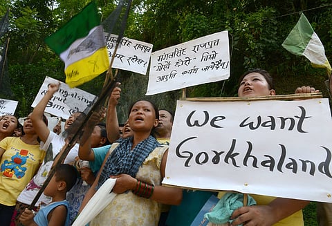 கோர்க்காலாந்து கோரிக்கை: சிக்கிம்மின் ஆதரவிற்கு மேற்கு வங்கம் கண்டனம்