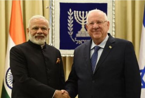 இஸ்ரேல் அதிபருடன் பிரதமர் மோடி சந்திப்பு இருநாட்டு நட்புறவுகளுக்கும் நன்றி தெரிவித்தார்