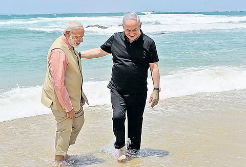 டெல்லி-மும்பையில் இருந்து டெல் அவிவ் நகருக்கு விமான போக்குவரத்து -மோடி அறிவிப்பு