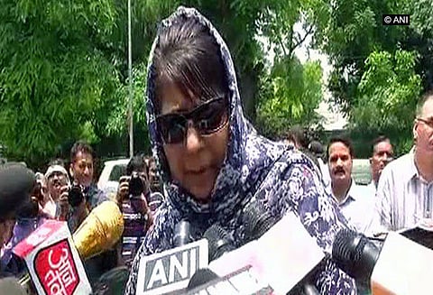 காஷ்மீர் விவகாரத்தில் சீனா அத்துமீறி தலையிட்டு வருகிறது-மெகபூபா முப்தி