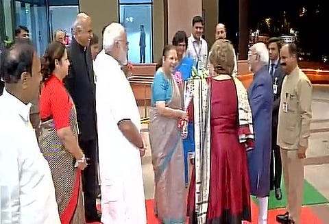 டெல்லியில் துணை ஜனாதிபதி அமீது அன்சாரிக்கு பிரிவு உபசார விழா