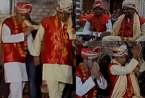 மத்திய பிரதேசத்தில் ருசிகரம் மழை வேண்டி ஆணுக்கும் ஆணுக்கும் திருமணம்