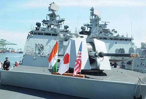 மலபார் பயிற்சிக்கு பிறகு செப்டம்பர் மாதம் இந்தியா அமெரிக்க மீண்டும் கூட்டுப்பயிற்சி