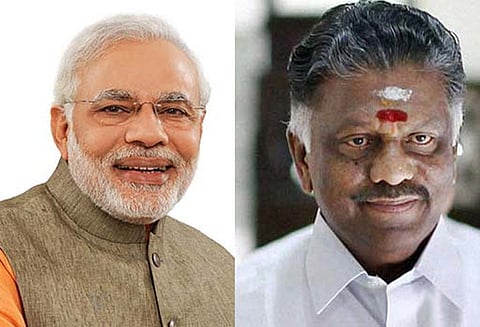 தமிழக அரசியல் நிலவரம் குறித்து ஆலோசனை; மோடியுடன் ஓ.பன்னீர்செல்வம் சந்திப்பு