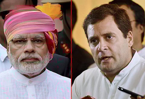 போகும் இடமெல்லாம் பொய்தான் பேசுகிறார் பிரதமர் மோடி - ராகுல் காந்தி குற்றச்சாட்டு