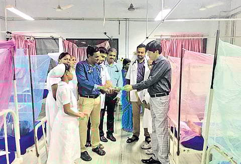 சென்னையில் டெங்கு: பொது மருத்துவமனையில் காய்ச்சலுக்கு தனிப்பிரிவு