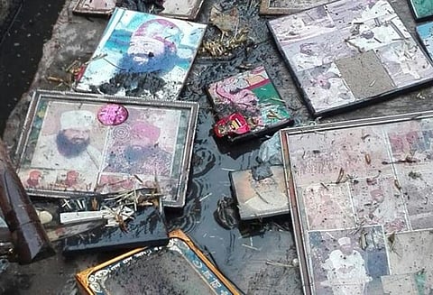 பாலியல் பலாத்கார சாமியார் மீது கோபம் அதிகரிப்பு, புகைப்படங்கள் குப்பைக்கு வந்தது!