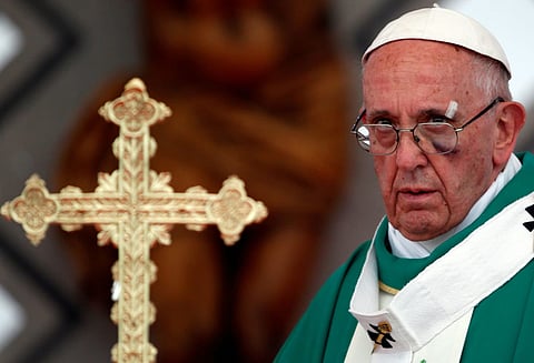 கொலம்பிய சுற்றுப்பயணத்தில் போப் ஆண்டவருக்கு லேசான காயம்